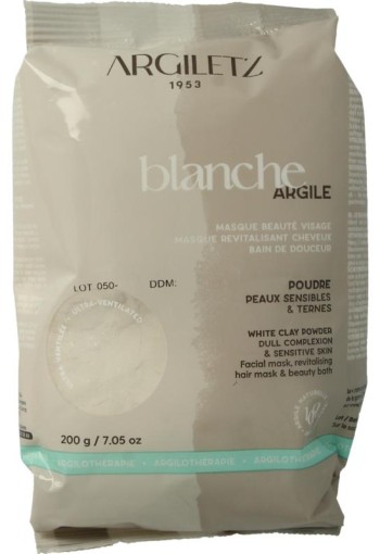 Argiletz Klei superfijn wit (200 Gram)
