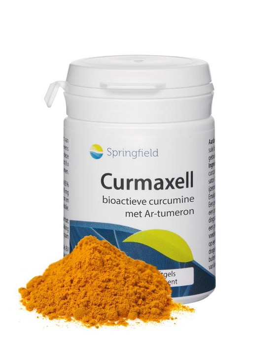 Springfield Curmaxell bioactieve curcumine (60 Softgels)