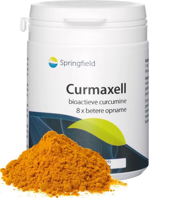 Springfield Curmaxell bioactieve curcumine (180 Softgels)