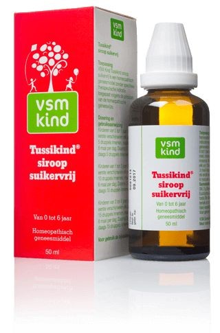 VSM Tussikind siroop suikervrij (50 Milliliter)
