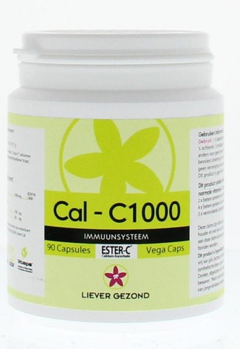 Liever Gezond CAL-C1000 (90 Vegetarische capsules)