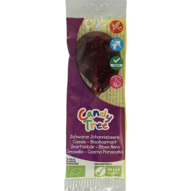 Candy Tree Cassis lollie bio (1 Stuks)