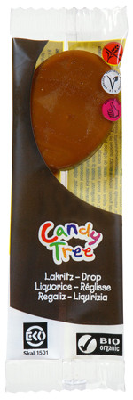 Candy Tree Drop lollie bio (1 Stuks)