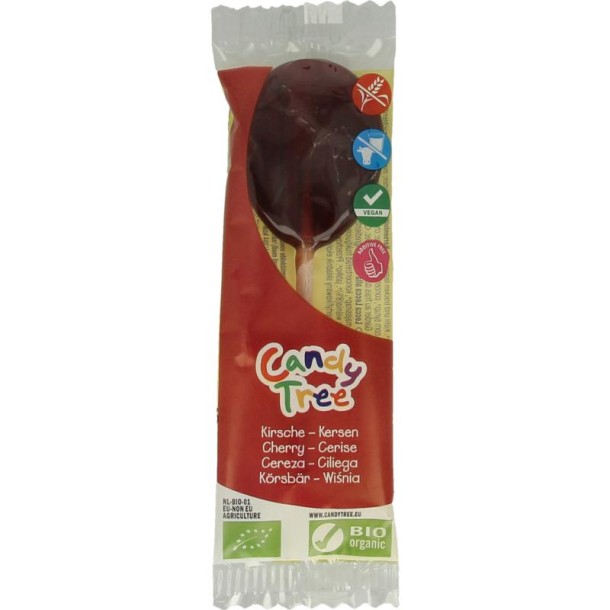 Candy Tree Kersen lollie bio (1 Stuks)