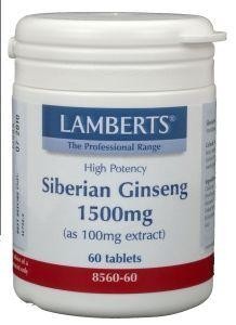 Lamberts Ginseng Siberisch 1500mg (60 Tabletten)