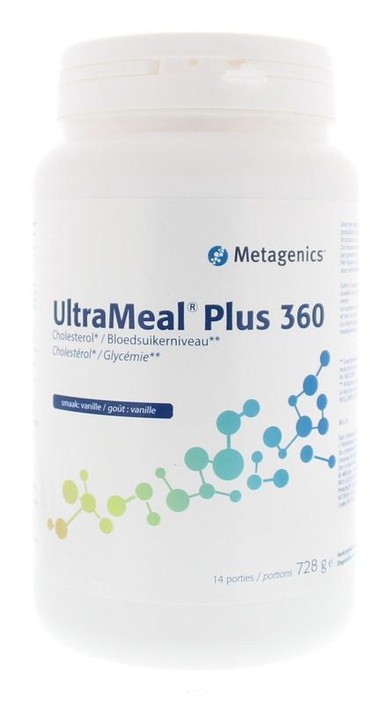 Metagenics Ultra meal plus 360 vanille (728 Gram)