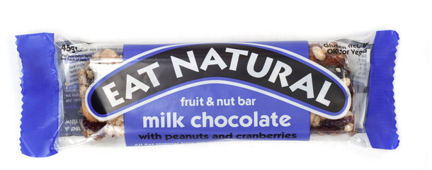 Eat Natural Peanut cranberry cashew macadamia chocolate (45 Gram)