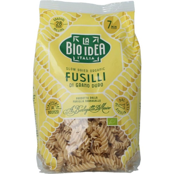 Bioidea Fusilli wit (spirelli) bio (500 Gram)
