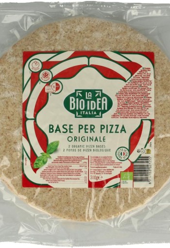 Bioidea Pizzabodems 2 stuks bio (2 Stuks)