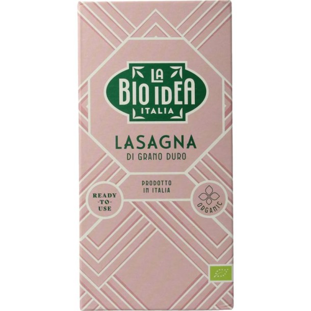 Bioidea Lasagne wit bio (250 Gram)