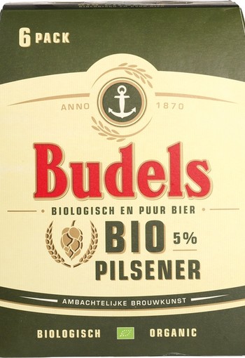 Budels Biobier 6-pack bio (1 Stuks)