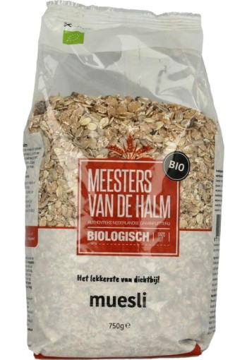 De Halm Muesli standaard bio (750 Gram)