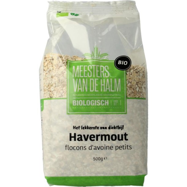 De Halm Havermout bio (500 Gram)