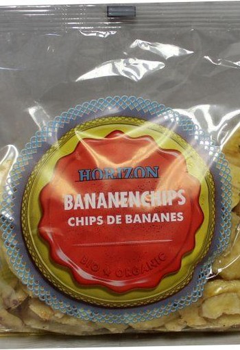 Horizon Bananen chips eko bio (125 Gram)