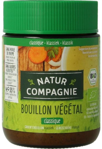 Natur Compagnie Groentebouillonpoeder bio (100 Gram)