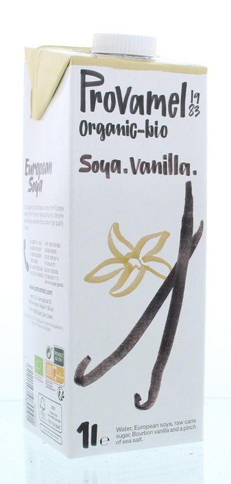 Provamel Drink soya vanille rietsuiker bio (1 Liter)