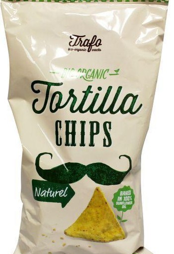 Trafo Tortilla chips naturel bio (200 Gram)