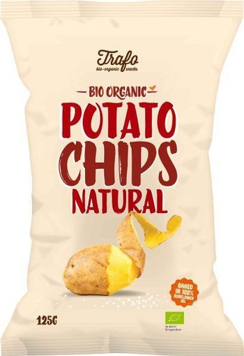 Trafo Chips gezouten bio (125 Gram)