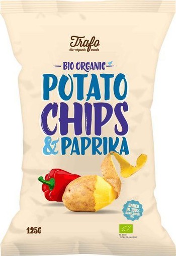 Trafo Chips paprika bio (125 Gram)