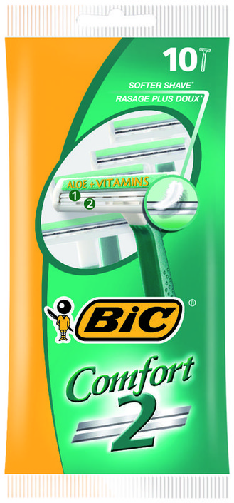 BIC Comfort 2 scheermesjes (10 Stuks)