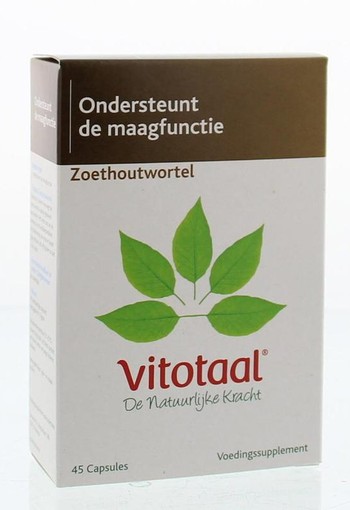 Vitotaal Zoethoutwortel (45 Capsules)