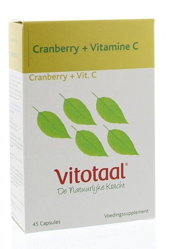 Vitotaal Cranberry + C (45 Capsules)