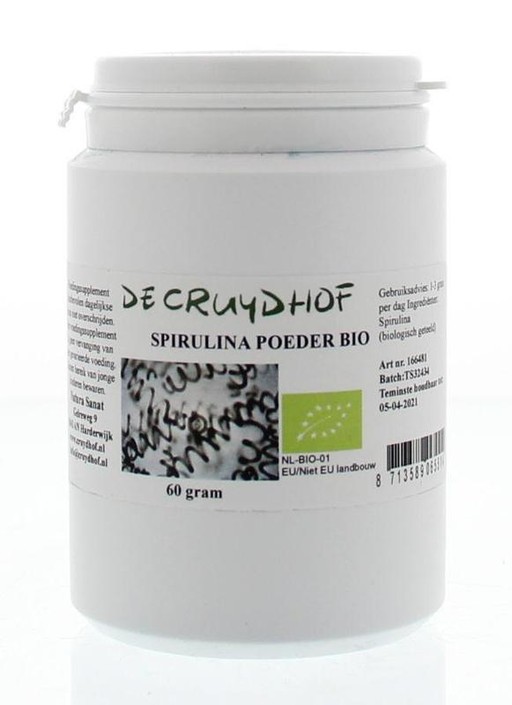 Cruydhof Spirulina poeder bio (60 Gram)