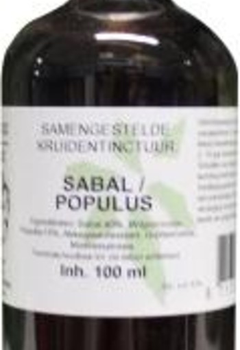 Natura Sanat Sabal / populus compl tinctuur (100 Milliliter)