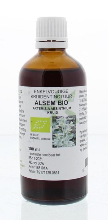 Cruydhof Artemisia absinthium/alsem tinctuur bio (100 Milliliter)