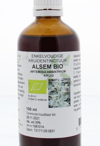 Cruydhof Artemisia absinthium/alsem tinctuur bio (100 Milliliter)