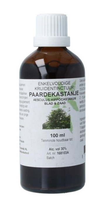 Cruydhof Aesculus hippocast/paardenkastanje tinctuur (100 Milliliter)