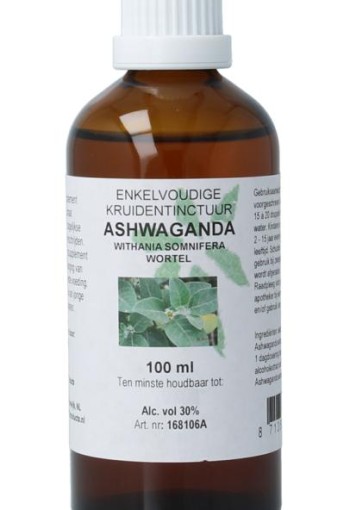 Cruydhof Withania somnifera/ashwagandha tinctuur (100 Milliliter)
