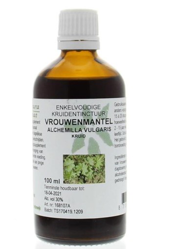 Cruydhof Alchemilla vulgaris/vrouwenmantel tinctuur (100 Milliliter)