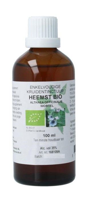 Cruydhof Althaea officinalis rad/heemst tinctuur bio (100 Milliliter)
