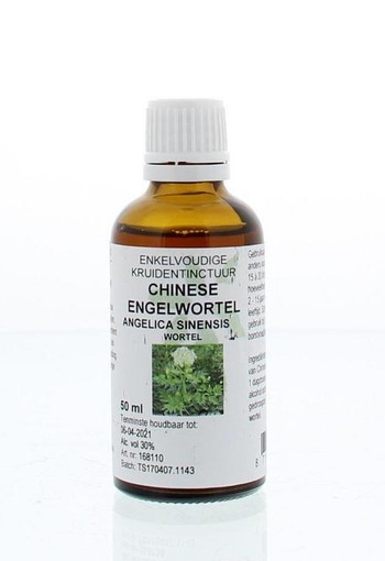 Natura Sanat Angelica sinensis rad/chinese engelwortel tinct (50 Milliliter)