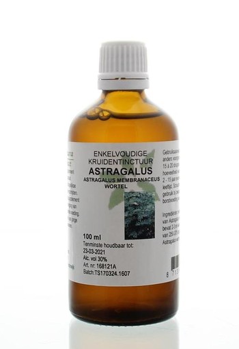 Cruydhof Astragalus membranaceus radix tinctuur (100 Milliliter)