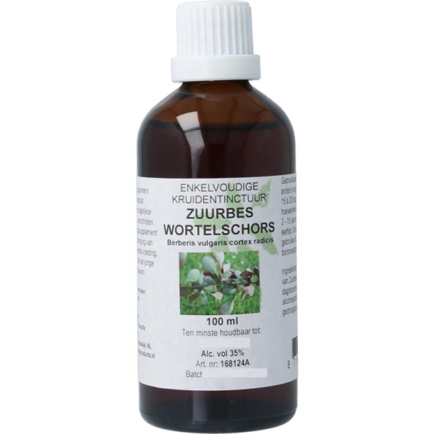 Cruydhof Berberis vulgaris / zuurbes wortelschors tinctuur (100 Milliliter)