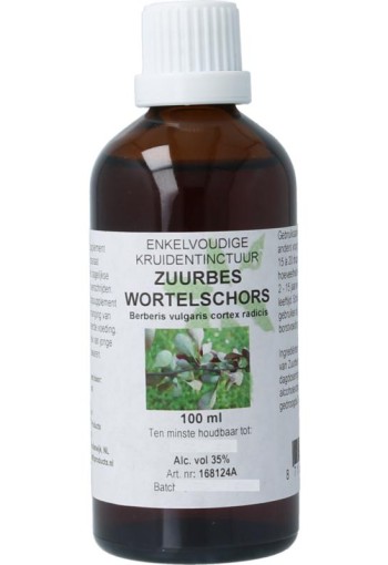 Cruydhof Berberis vulgaris / zuurbes wortelschors tinctuur (100 Milliliter)