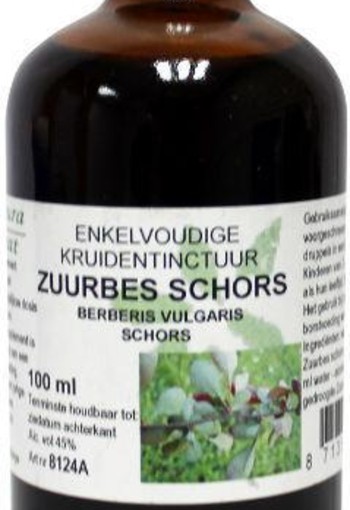 Natura Sanat Berberis vulgaris / zuurbes wortelschors tinctuur (100 Milliliter)