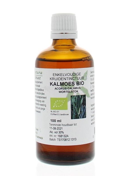 Cruydhof Acorus calamus/kalmoeswortel tinctuur bio (100 Milliliter)