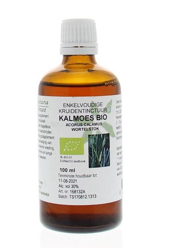 Cruydhof Acorus calamus/kalmoeswortel tinctuur bio (100 Milliliter)
