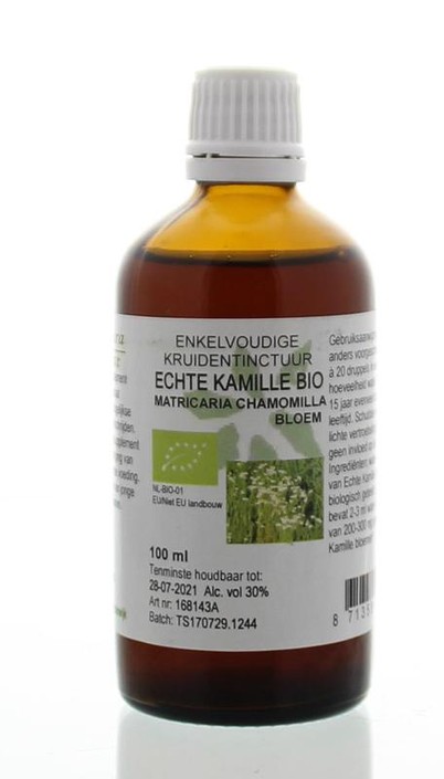 Cruydhof Matricaria chamomilla/echte kamille tinctuur bio (100 Milliliter)