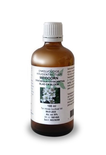 Cruydhof Crataegus oxyacantha / meidoorn tinctuur (100 Milliliter)