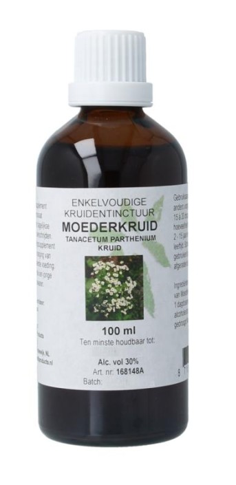 Cruydhof Tanacetum parthenium herb/moederkruid tinctuur (100 Milliliter)