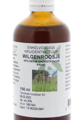 Cruydhof Epilobium angustifolium / wilgenroosje tinctuur (100 Milliliter)
