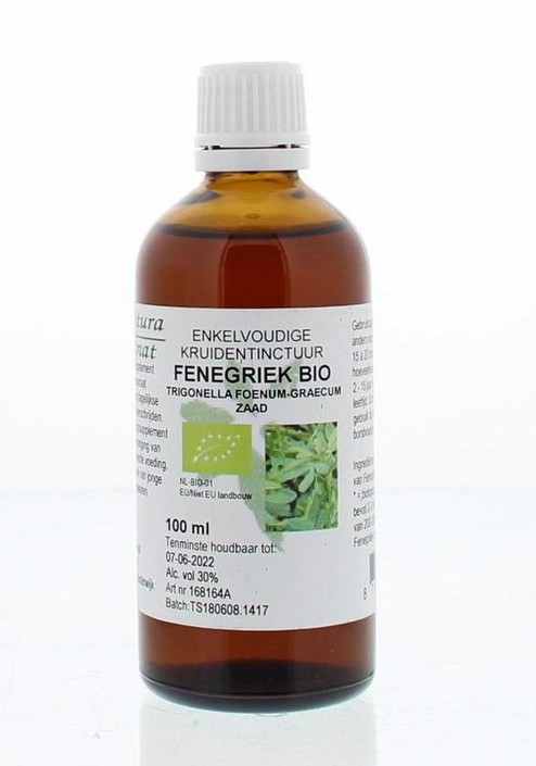 Cruydhof Trigonella foenegriek / fenegriek tinctuur bio (100 Milliliter)
