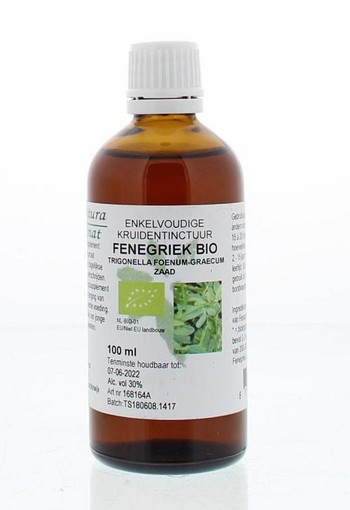 Cruydhof Trigonella foenegriek / fenegriek tinctuur bio (100 Milliliter)