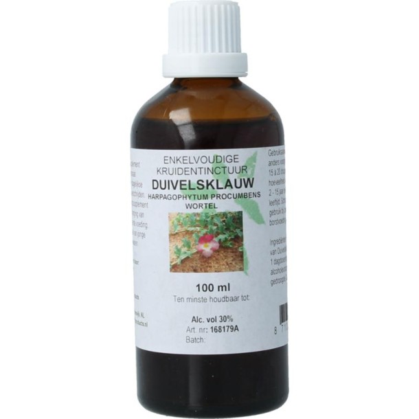 Cruydhof Harpagophytum p r / duivelsklauw tinctuur (100 Milliliter)