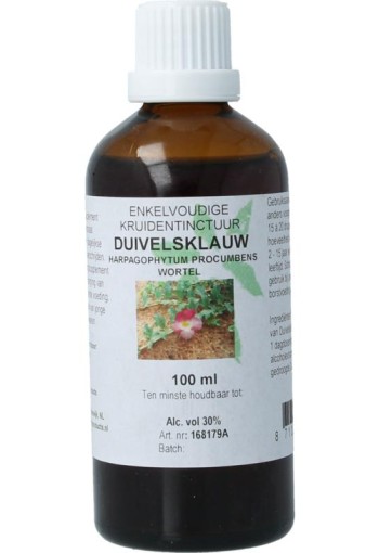 Cruydhof Harpagophytum p r / duivelsklauw tinctuur (100 Milliliter)