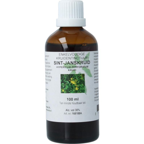 Cruydhof Hypericum perforatum / sint janskruid tinctuur (100 Milliliter)